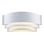 Three Step Acrylic And Aluminium Wall Light Medium Or Large - Large