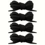 4/8/12 Pairs Durable Flat Shoelaces - Versatile & Stylish For Sneakers Casual & Work Shoes - Non-slip Wear-resistant Polyester