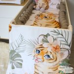 Fleece Blanket Girly Cute Tiger