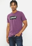 Levi's Graphic Crewneck Tee Bw Color Extension - Purple