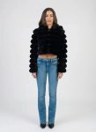 Sissy Boy Sweet And Simple Cropped Jacket Black - XL Black