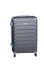 Smte 1 Piece Luggage 18 Inch Suitcase Brown With Keychain