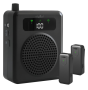 Wireless Voice Amplifier With Microphones For Classroom & Speech