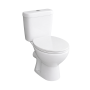 Close-coupled Ceramic Toilet Suite With Cistern And Seat Cover AY266-008