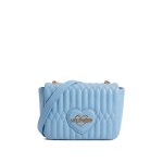 Bubbly Love Quilted Crossbody Bag -sky Blue