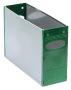Fellowes Bankers Box Plastic Containers Solid Container - Green 4PK