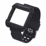 Fitbit Killer Deals Silicone Strap W Protective Case For Blaze- Black - Best Bargains Online