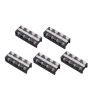 4 Position 60A Screw Terminal Block 5PCS Copper Strip Blocks