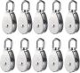 Stainless Steel 10-PIECE Pulley Set With 360 Rotation For Kayak Hoist