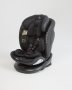 360 Rotate Emerald Baby Silverstone Car Seat With I-size Isofix Base And Leather Finishes - Grey