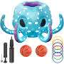 Inflatable Pool Toys Octopus Basketball Rings Outdoor Games Home & Gift