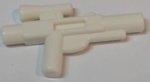 Parts Star Wars Weapon - Gun Blaster Short Star Wars 58247 - White