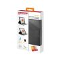 Promate Tempo Protective Leather Case With Multi-level Stand Support For Ipad Mini-black Retail Box 1 Year Warranty