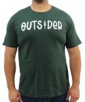 Mens Printed Outsider Tee - 10XL Emerald