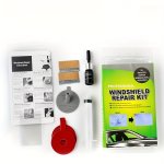 Car Windshield Repair Kit Tools Auto Glass Windscreen Repair Set Give Door Handle Protective Decorative Stickers