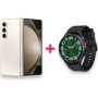Samsung Bundle Deal: Galaxy Z Fold 5 5G Dual Sim 512GB Cream + Galaxy Watch 6 Classic LTE 47MM Black