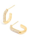 Waterproof Gold Plated Stainless Steel Rose Quartz Semi Precious Stone Chip Necklace