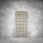 Laser Cut Screen - Design 123 - 1040 X 535 X 20 Stone Grey Outdoor