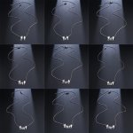 Stainless Steel Family Bond Pendant Necklace - Fade-resistant Design For Parents & Kids