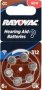 Hearing Aid Batteries In A Blister Size 312 Pack Of 6