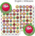 Furry Faces Reward Stickers - A5 Sheets