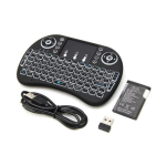 Ashcomonline Wireless Air Mouse Keyboard Remote Android Tv PC Remote Controller