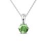 DESTINY Peridot Necklace With Swarovski Crystal