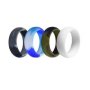 Men& 39 S Silicone Wedding Ring 4 Colour Pack Usa 12/RSA Y