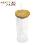 Sublimation 25OZ Plain Glass Skinny Tumbler
