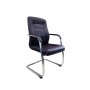 Kc Furn-cantilever Guest Chair Brown