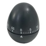 Black Mechanical Egg Timer 60MIN