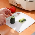 Space-saving Multi-purpose Cutting Board With Drain - Food-safe Easy Hang Design For Kitchen & Dining - Perfect For Fruits & Veg