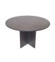Cardiff Conference Table - Round 120CM - Storm Grey