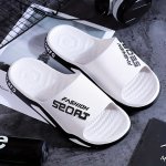 New Unisex Slippers Summer Outdoor Wear Trend Sports Home Bathroom Non-slip Soft Bottom Home Sandals Slippers