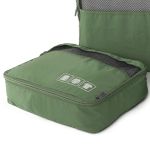 Travelite 3 Piece Packing Cube Green - Green Onesize