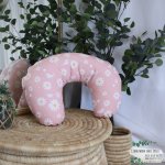 Feeding Pillow Cover Daisy Pink