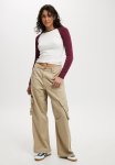 Cotton On Cody Baggy Cargo Pant - Taupe