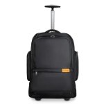 Everki Trolley Backpack Fits Up To 15.6 Laptops Hidden Padded Shoulder Straps Eco-friendly Spacious Wheel Cover