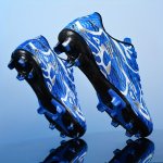 Men's Fg Football Boots Professional Outdoor Anti-skid Breathable Lace Up Fg Soccer Cleats