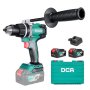 20V 13MM Brushless Hammer Drill Kit With 4.0AH 2 & Charger Handle
