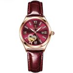 Stylish Waterproof Quartz Watch With Heart-shaped Cutout