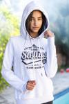 Ladies Ice Grey Legacy Fleece Hoodie - M