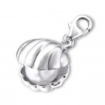 C20-C7315 - 925 Sterling Silver Oyster Pearl Dangle Charm