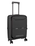 Cellini Ipak 4 Wheel Carry On Trolley Case - Black - Ys Travel Bags