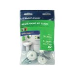 - Basin Fixing Kit Universal 8X100 - Pack Of 2