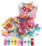Multipurpose Sewing Clips 100 Pcs Premium Plastic Fabric Clips Supplies
