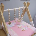 Changing Mat Cover Colourful Pastel Unicorn Amendments Set