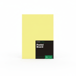 Butterfly Pastel Yellow A4 Board 160gsm 100 Sheets