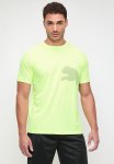 Puma Train All Day Big Cat Tee - Fizzy Apple