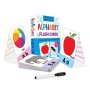 Alphabet Flash Cards Wipe-clean Learning Set 30 Double-sided Cards